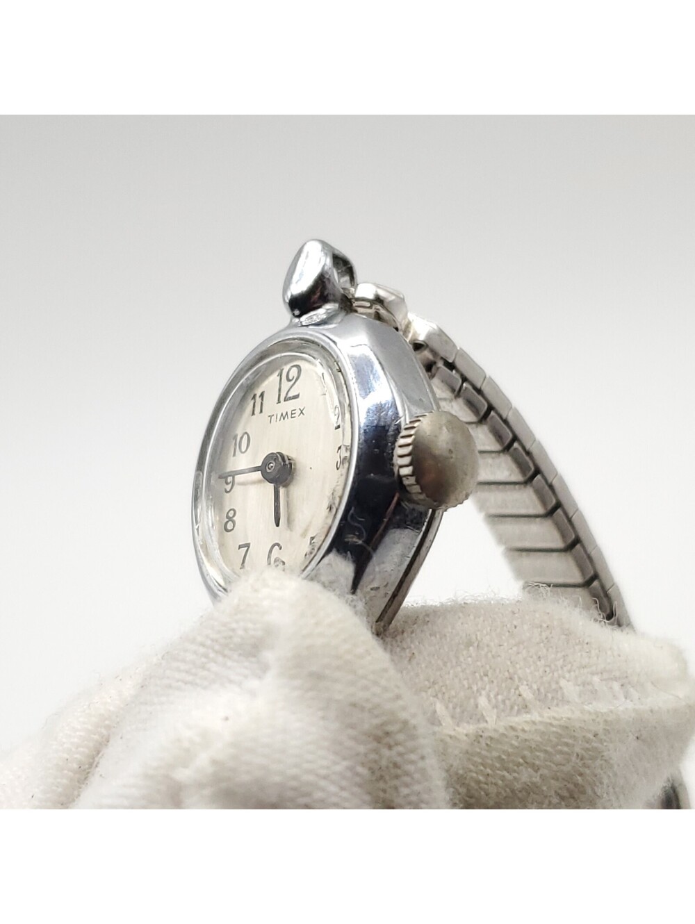 Vintage Timex Womens 17mm Mechanical Watch Expandable Band Running - Picture 11 of 13